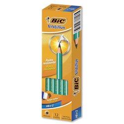 Lapis preto bic evolution hb redondo/sb - com 12