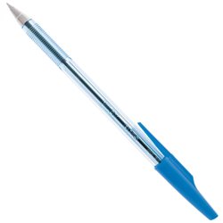 Caneta esferografica pilot bps 0.7mm fina azul com 12
