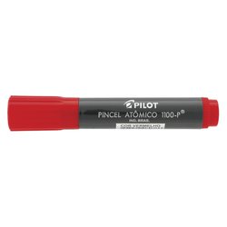 Marcador permanente pilot 1100-p vermelho - c/12