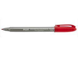 Caneta para retro pilot 2.0mm vermelha com 12