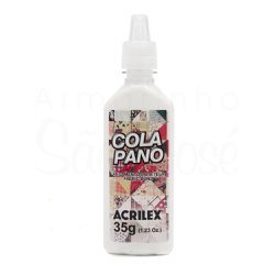 Cola para pano acrilex 35g super com 12 - 16812