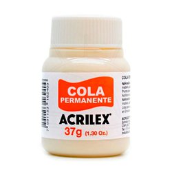 Cola permanente acrilex 37g - com 12
