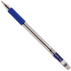 Caneta esferografica pilot bps grip 1.0mm media azul com 12