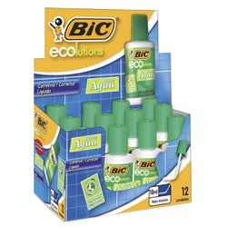Corretivo base agua bic ecolutions 18ml com 12