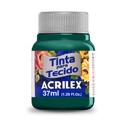Tinta para tecido acrilex 37ml - 511 verde bandeira