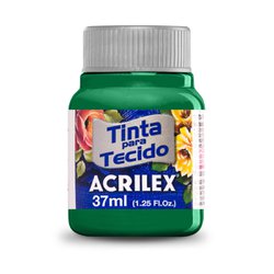 Tinta para tecido acrilex 37ml - 512 verde veron