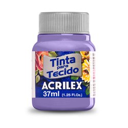 Tinta para tecido acrilex 37ml - 528 lilas