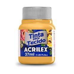 Tinta para tecido acrilex 37ml - 536 amarelo cadmio