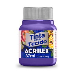 Tinta para tecido acrilex 37ml - 540 violeta cobal