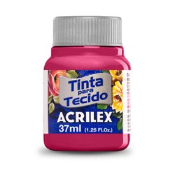Tinta para tecido acrilex 37ml - 542 rosa escuro