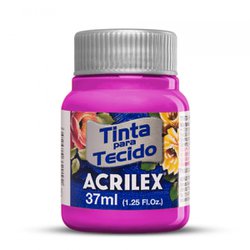 Tinta para tecido acrilex 37ml - 549 magenta