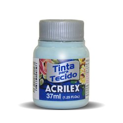 Tinta para tecido acrilex 37ml - 552 verde glacial