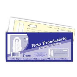 Impresso nota promissoria tamoio amarela 50fls - 1017