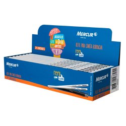 Refil para caneta borracha mercur 6.6mm com 24