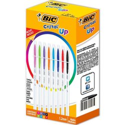 Caneta esferografica bic cristal up 1.2mm media sortida com 32