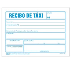 Impresso recibo tilibra comercial sem canhoto 50x1 - 155454