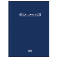 Livro conta corrente tilibra univ 100fls com 5 - 120201