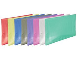Pasta pvc com elastico dac oficio verde 501
