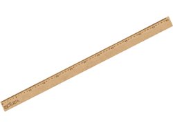 Regua de madeira souza 60 cm