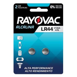 Bateria alcalina rayovac v13ga c/2