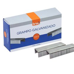Grampo para grampeador brw 106/6 - com 3500 galvanizado
