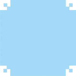 Papel verniz espelhado vmp 50 x 60 azul celeste 14