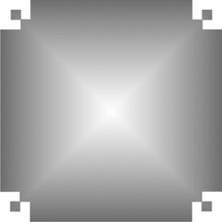 Papel verniz espelhado vmp 50 x 60 prata 10