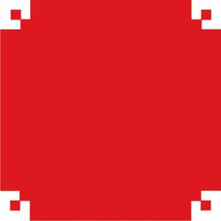 Papel verniz espelhado vmp 50 x 60 vermelho 01