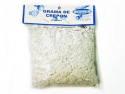 Grama de crepon 50g branca