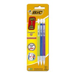 Lapiseira bic shimmers 0,7mm - com 3