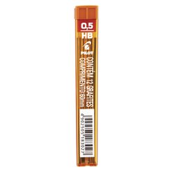 Grafite escolar pilot 0,5 hb com 12