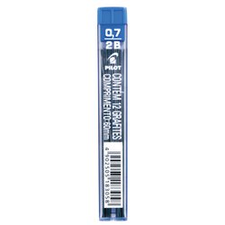 Grafite escolar pilot 0,7 2b com 12