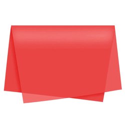 Papel seda vmp 48 x 60cm vermelho 01 com 100