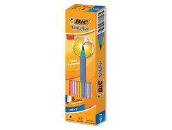 Lapis preto bic evolution pijama hb sextavado - com 12