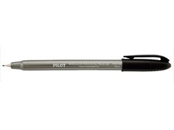 Caneta para retro pilot 1.0mm preta com 12