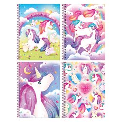Caderno c/d tilibra blink 1x1 80fls c/4 - 234745