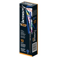 Caneta hidrografica bic intensity 0.4mm azul com 10