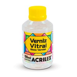 Verniz vitral acrilex 100ml - 500 clareador