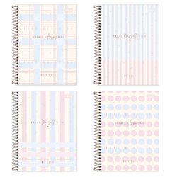 Caderno c/d tilibra colegial soho 1x1 80fls c/4 - 291366