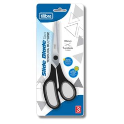 Tesoura multiuso tilibra 19,5cm slide