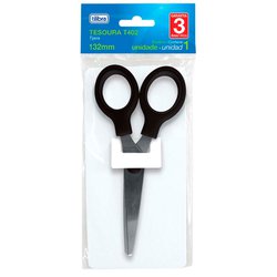 Tesoura escolar tilibra 13,2cm c/12 t402