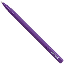 Caneta esferografica cis pixel 1.0mm media lilas com 12