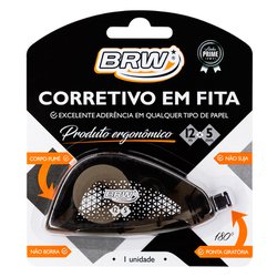 Corretivo fita brw 5mm x 12m cf1003