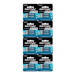 Pilha alcalina rayovac palito aaa com 2