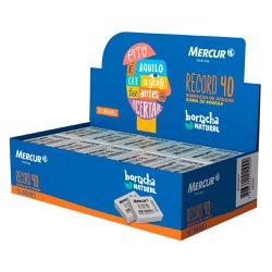 Borracha mercur record branca 40 media - com 40