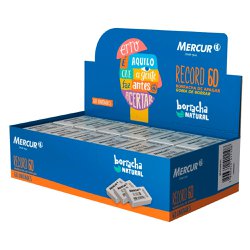 Borracha mercur record branca 60 pequena - com 60
