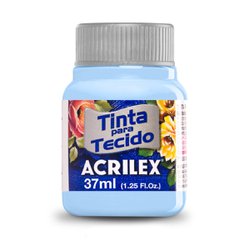 Tinta para tecido acrilex 37ml - 811 azul bebe