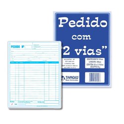 Impresso talao de pedido tamoio (163x213mm) 1/18 25x2 - 1009