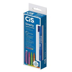 Lapiseira cis smarty cores sortidas 0,7mm - c/12