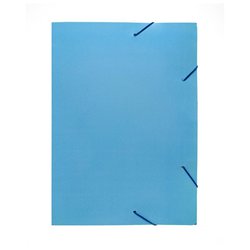 Pasta papelao com elastico polycart azul pastel 340x230mm 2004